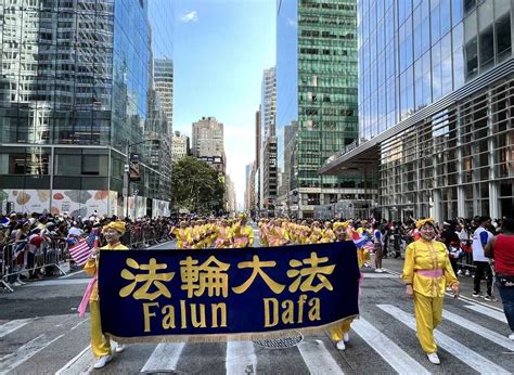 腰鼓隊|紐約法輪大法腰鼓隊成立20周年 觀眾盛讚鼓聲顯神威